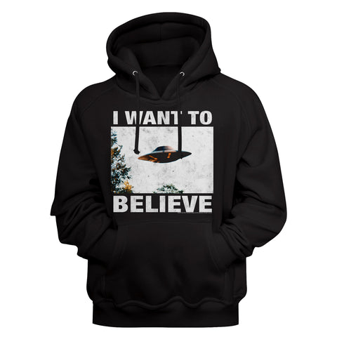 Xfiles Believe Men's Sweatshirt With Hood