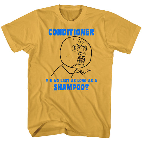 Y U No Shampoo Men'S T-Shirt