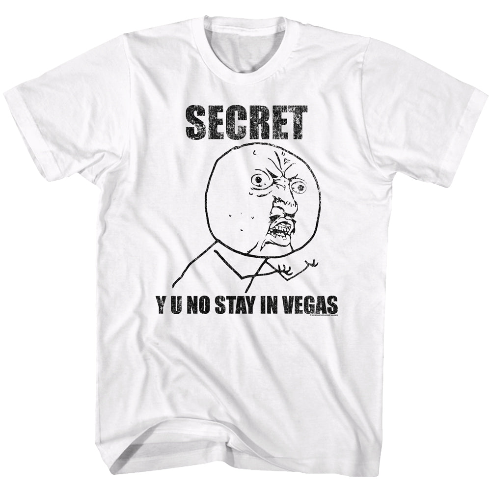 Y U No Secret Men'S T-Shirt