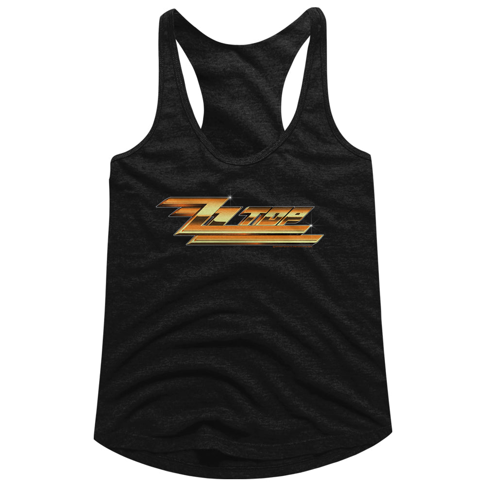 ZZ Top Logo Ladies Racerback