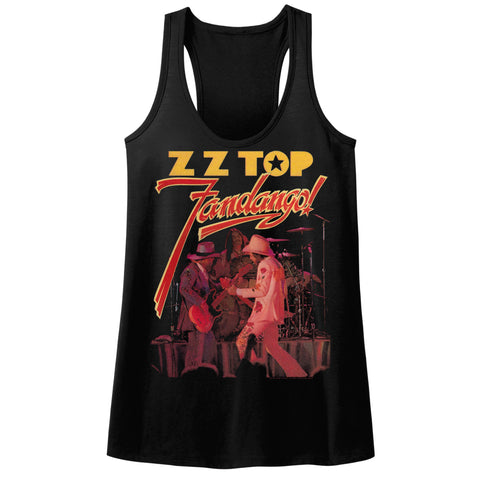 ZZ Top Fandango Ladies Racerback