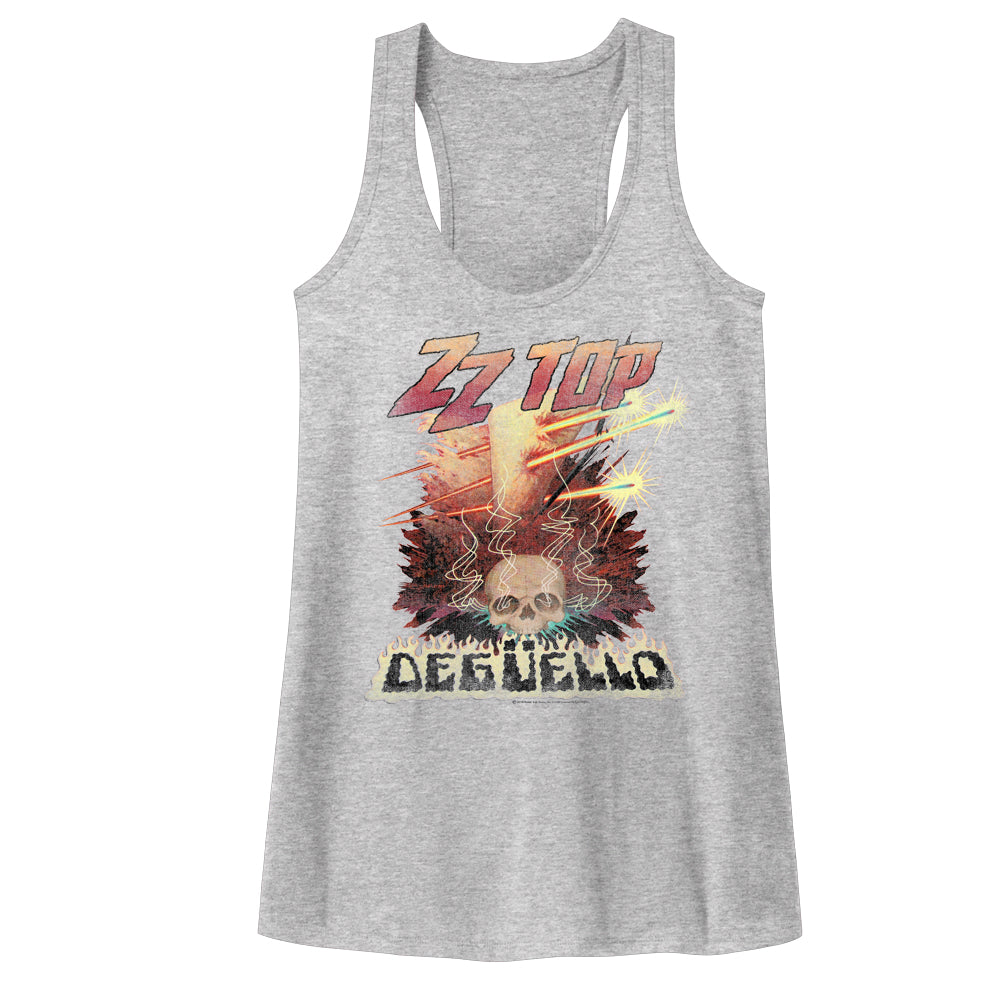 ZZ Top Deguello Ladies Racerback