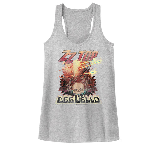 ZZ Top Deguello Ladies Racerback