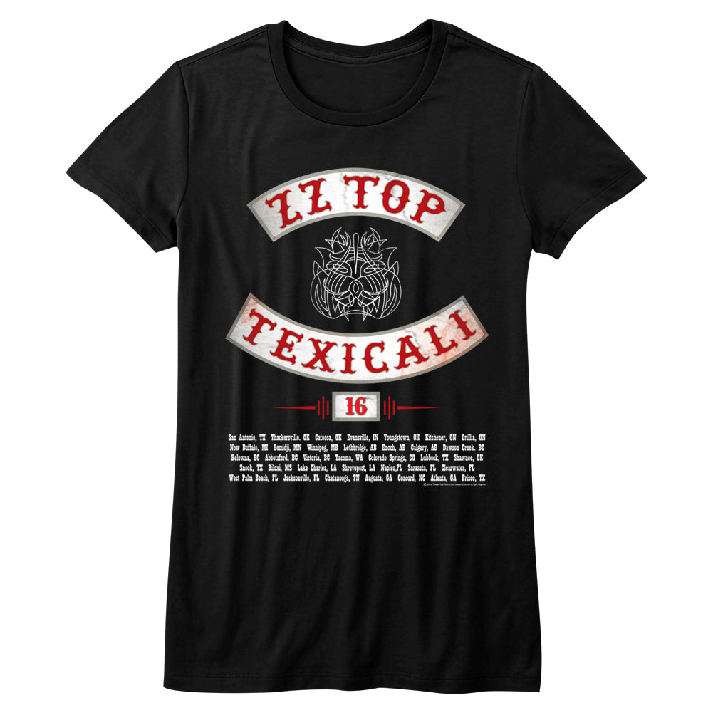 ZZ Top Texicali Ladies T-Shirt