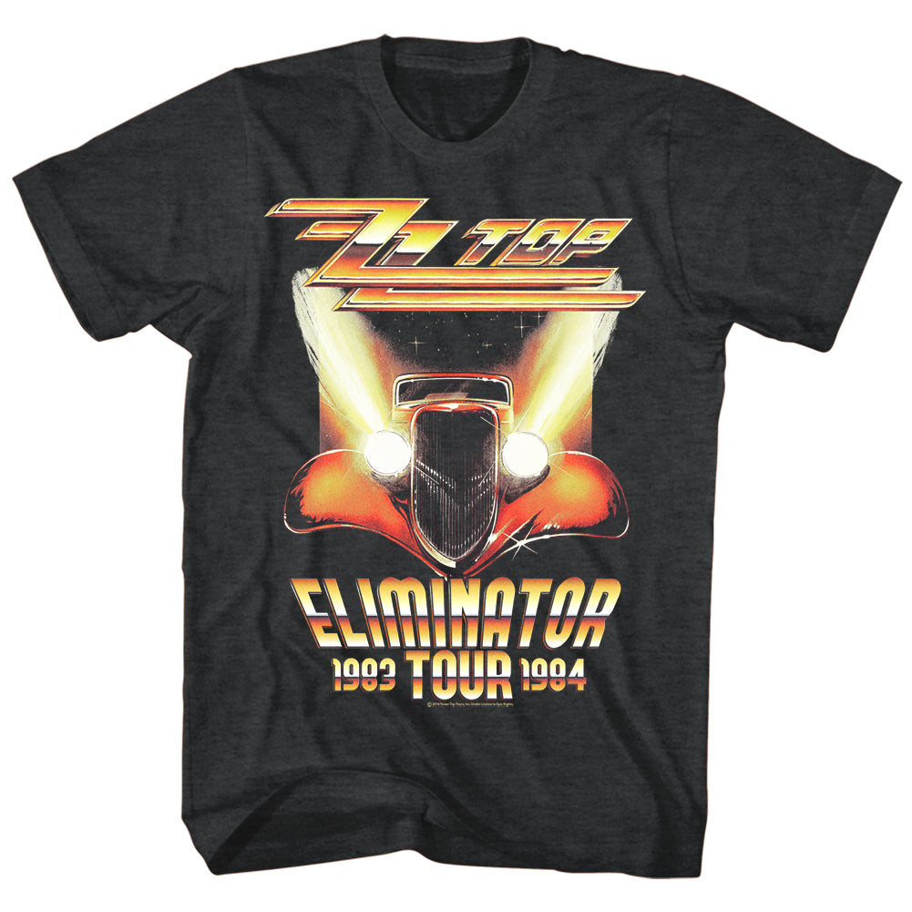 Zz Top Eliminator Tour Adult T-Shirt