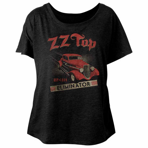 ZZ Top Est 1969 Ladies Dolman