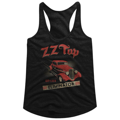 ZZ Top Est 1969 Ladies Racerback