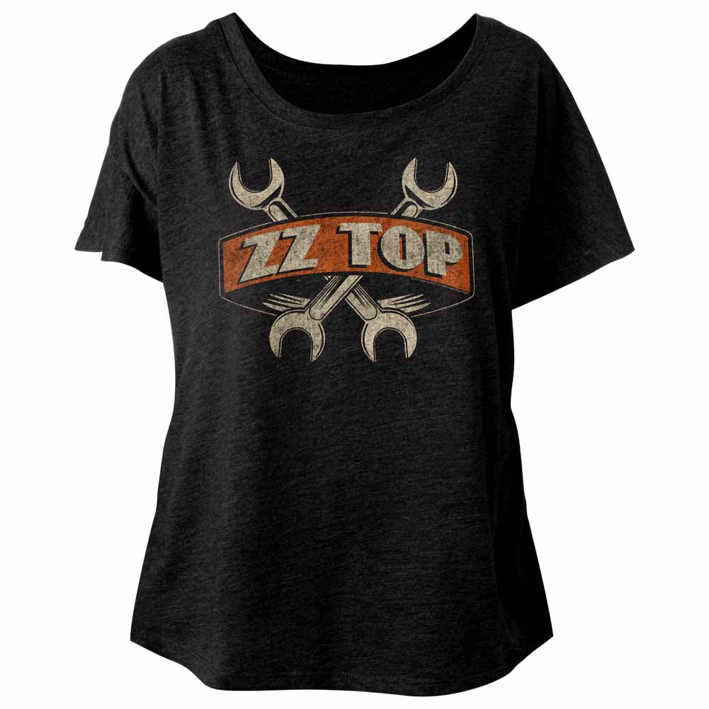 ZZ Top Wrenches Ladies Dolman