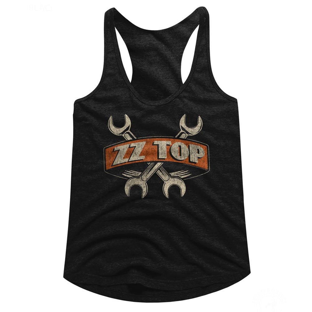 ZZ Top Wrenches Ladies Racerback