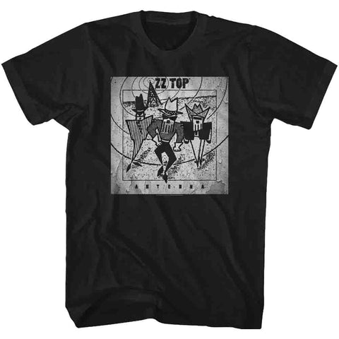 Zz Top Antenna Adult T-Shirt