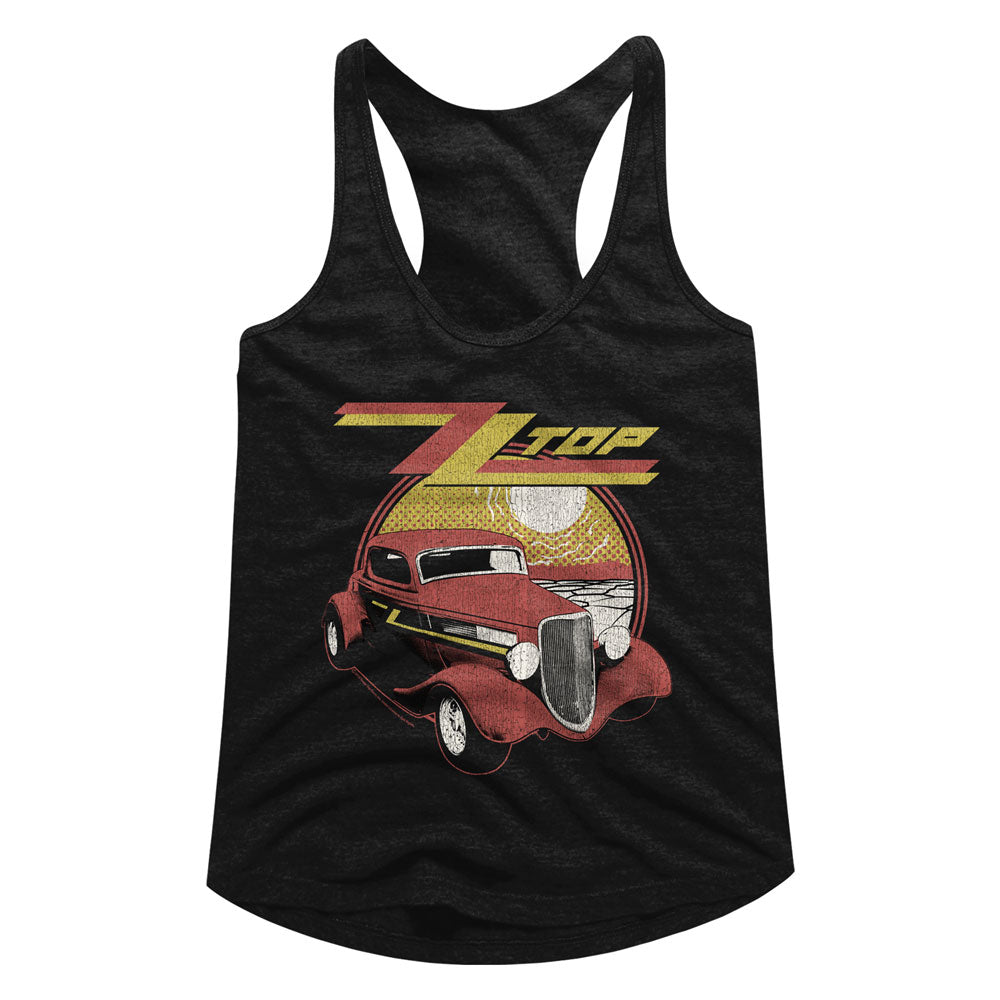 ZZ Top Eliminator Ladies Racerback