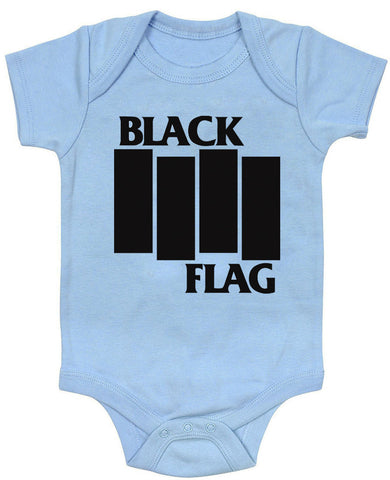 Black Flag Blue Baby Bodysuit