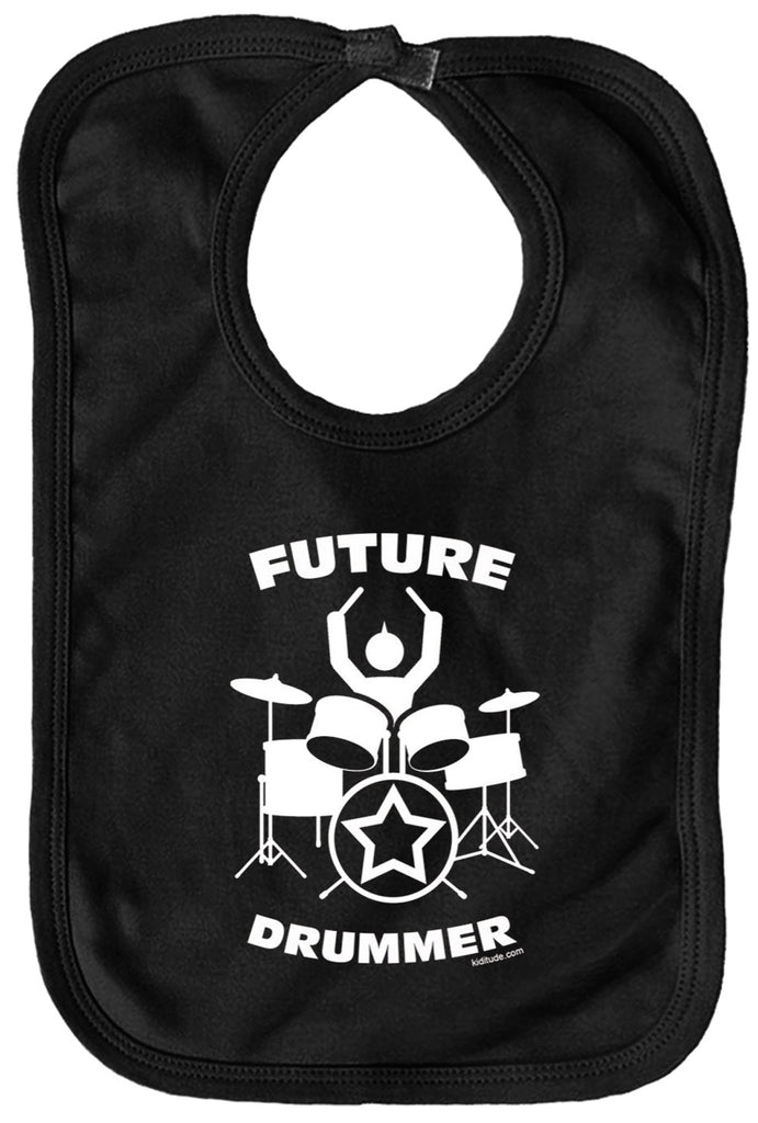 Future Drummer Baby Bib