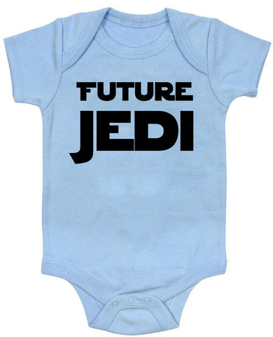 Future Jedi Blue Baby Bodysuit