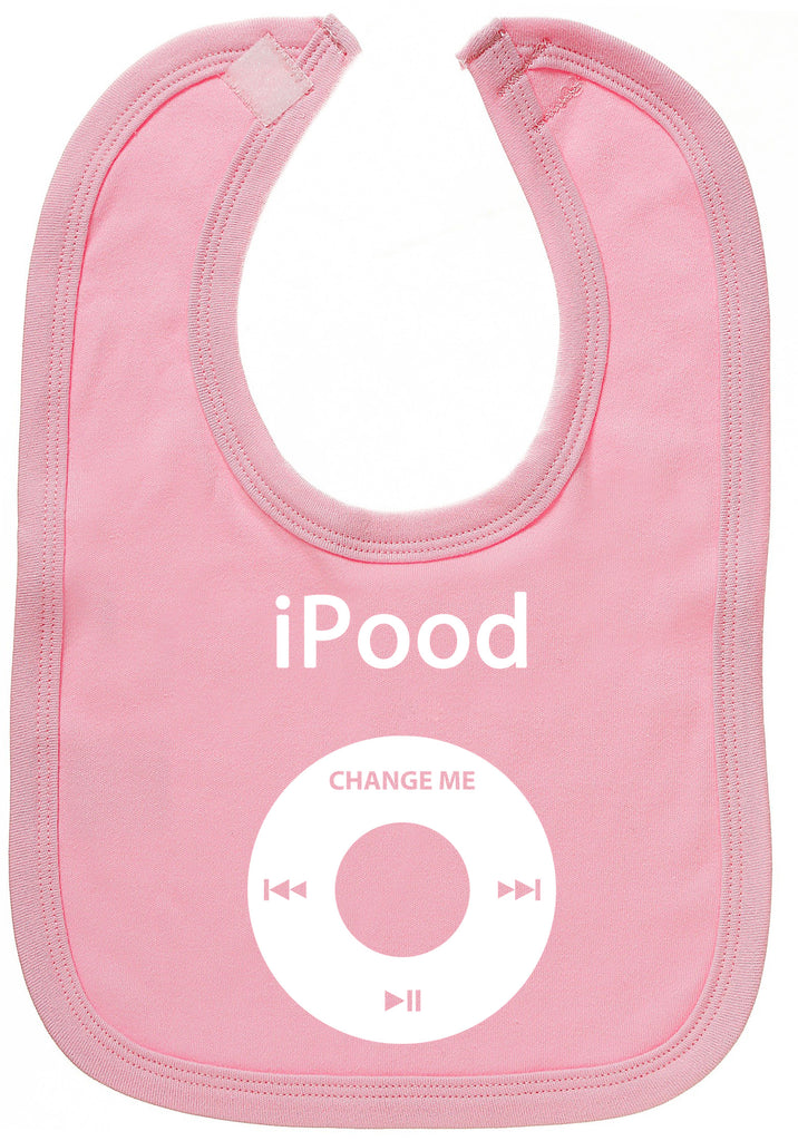iPood Baby Bib in Pink