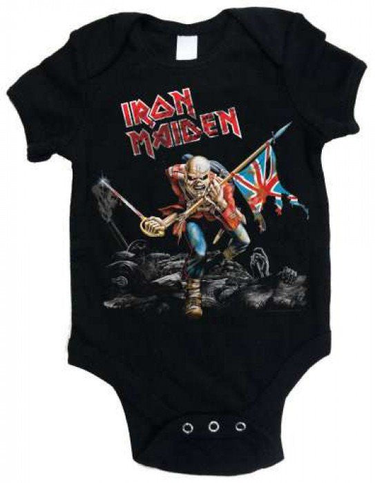 Iron Maiden Trooper Baby One Piece Bodysuit