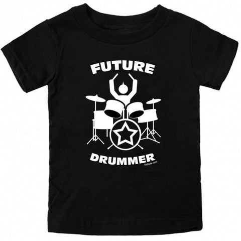 Future Drummer Toddler Punk T Shirt