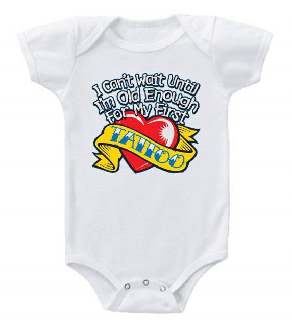 First Tattoo One Piece Romper