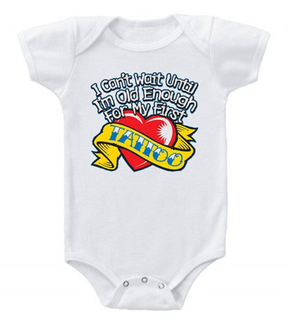 First Tattoo One Piece Romper