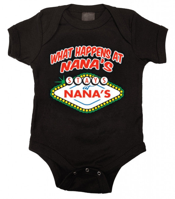 What Happens at Nanas Baby Bodysuit