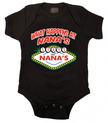 What Happens at Nanas Baby Bodysuit