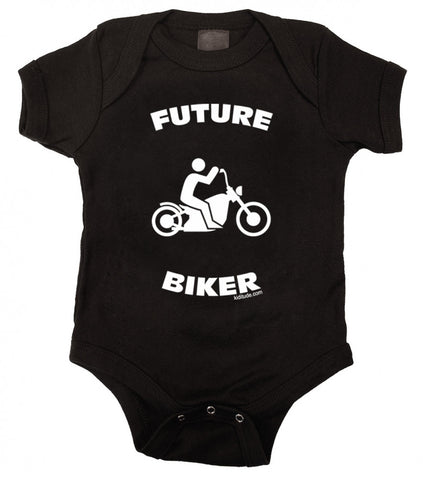 Future Biker Baby Bodysuit