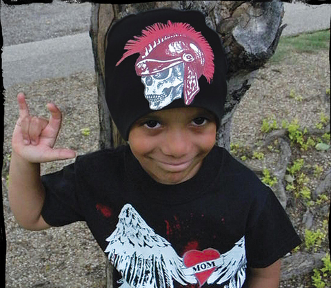 Skull Gladiator Baby & Toddler Cap 