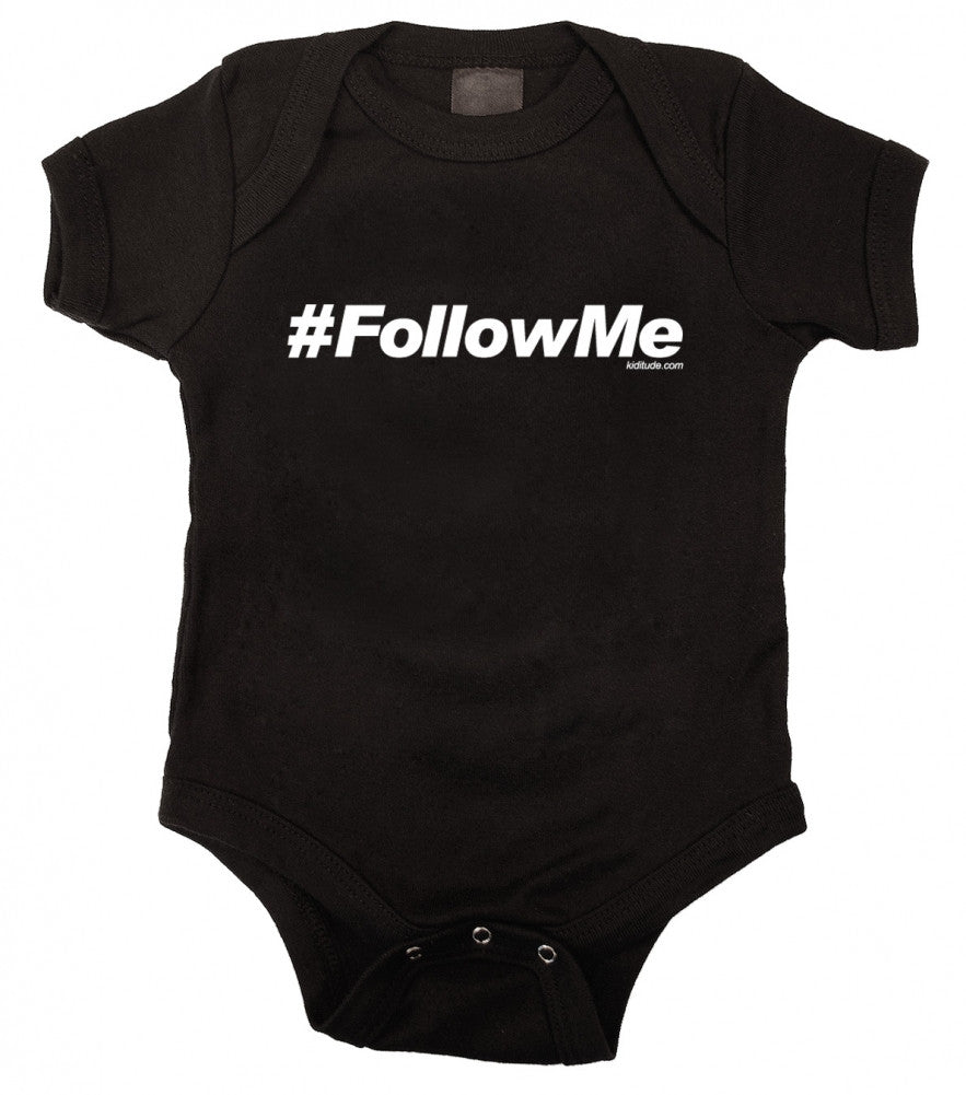 Hashtag FollowMe One Piece Bodysuit