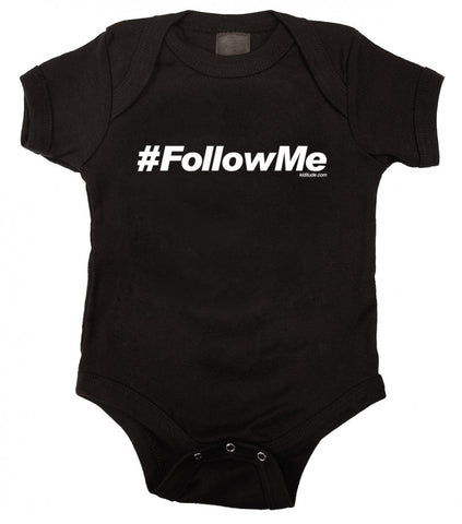 Hashtag FollowMe One Piece Bodysuit