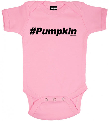 Hashtag Pumpkin One Piece Bodysuit