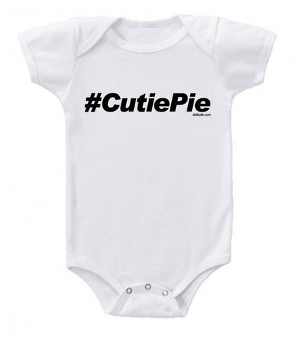 Hashtag CutiePie One Piece Bodysuit