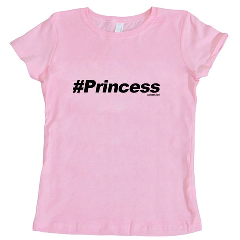 Hashtag Princess Girls T-Shirt