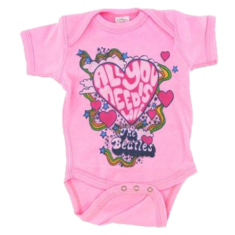 Beatles Need Love Girls One Piece