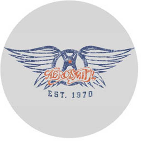 Aerosmith Wings Button 