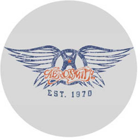Aerosmith Wings Button 