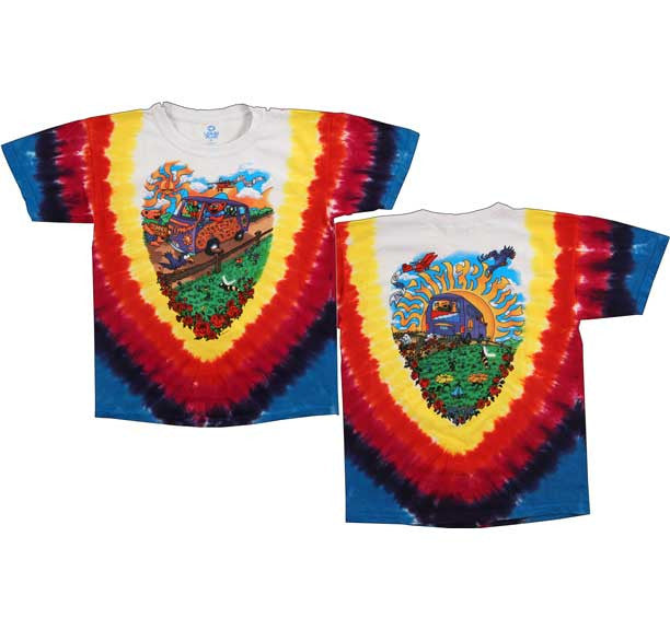 Grateful Dead Summer Tour Bus Youth T Shirt