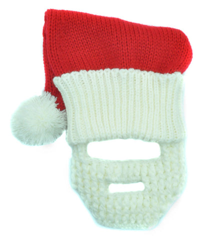 Santa Knit Beard Hat