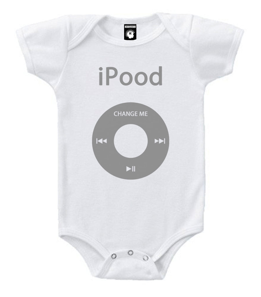 iPood White Baby Bodysuit