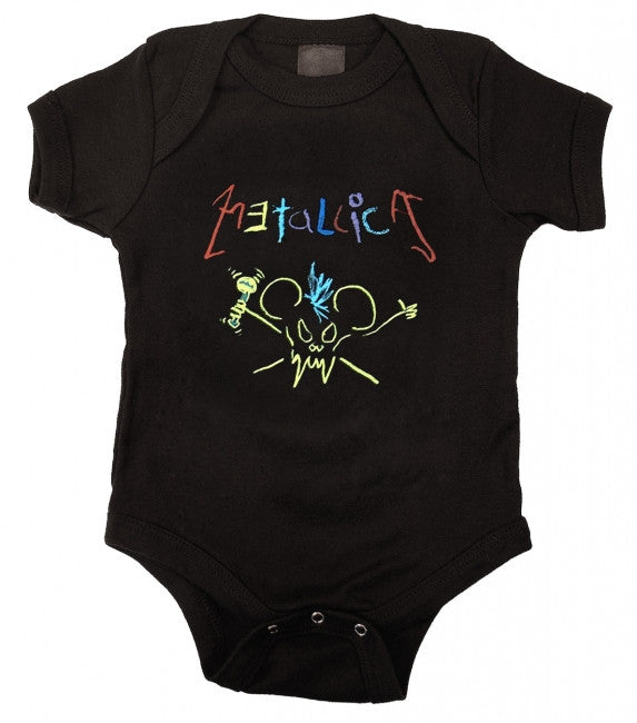 Metallica Crayon Baby One Piece