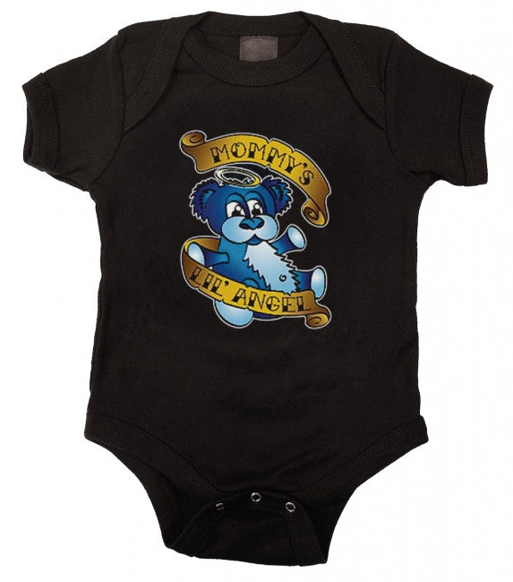 Mommys Lil Angel Tattoo Baby Bodysuit