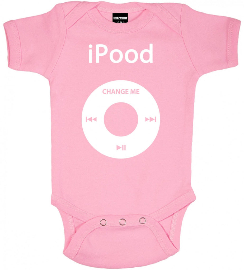 iPood Pink Baby Bodysuit