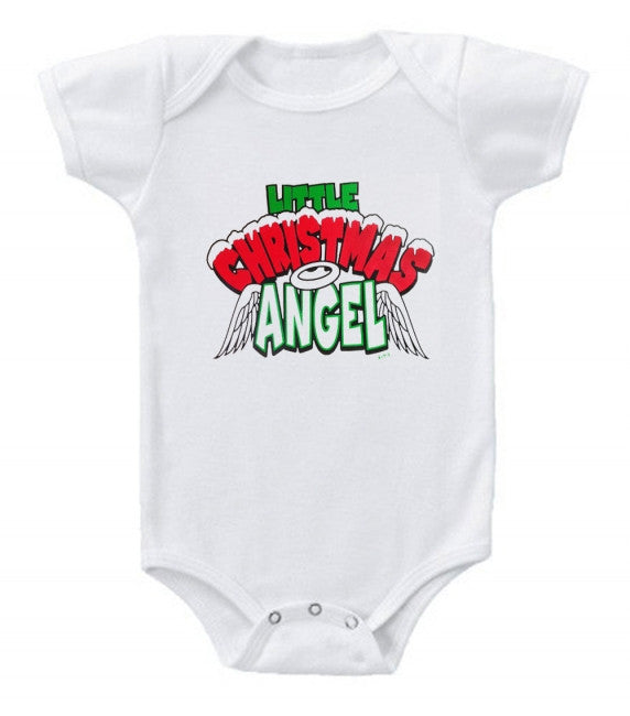 Christmas Angel Baby Bodysuit