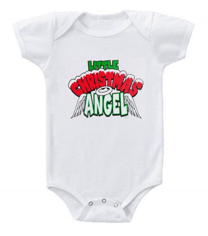 Christmas Angel Baby Bodysuit
