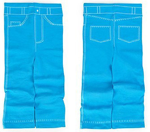 Jean Leggings in Turquoise