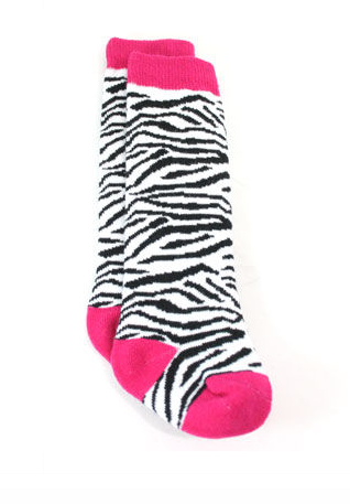 Zebra Baby Knee Socks