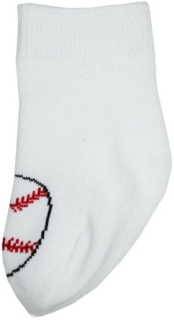 Baseball Baby Socks