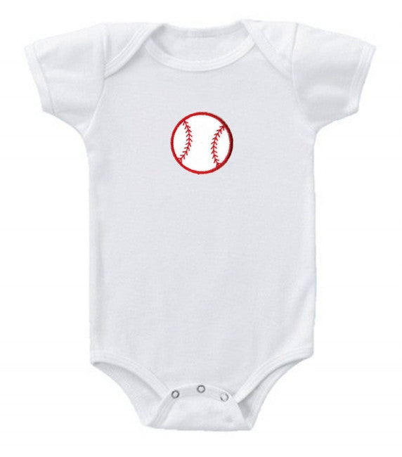 Baseball Baby One Piece Bodysuit