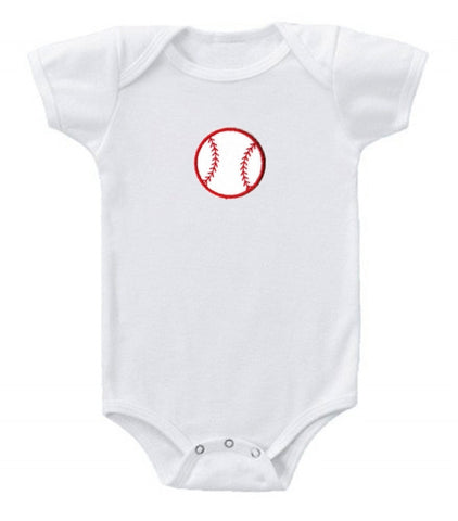 Baseball Baby One Piece Bodysuit