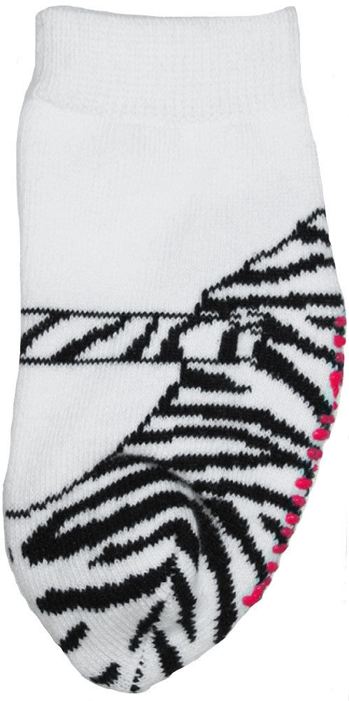 Mary Jane Zebra Baby Socks