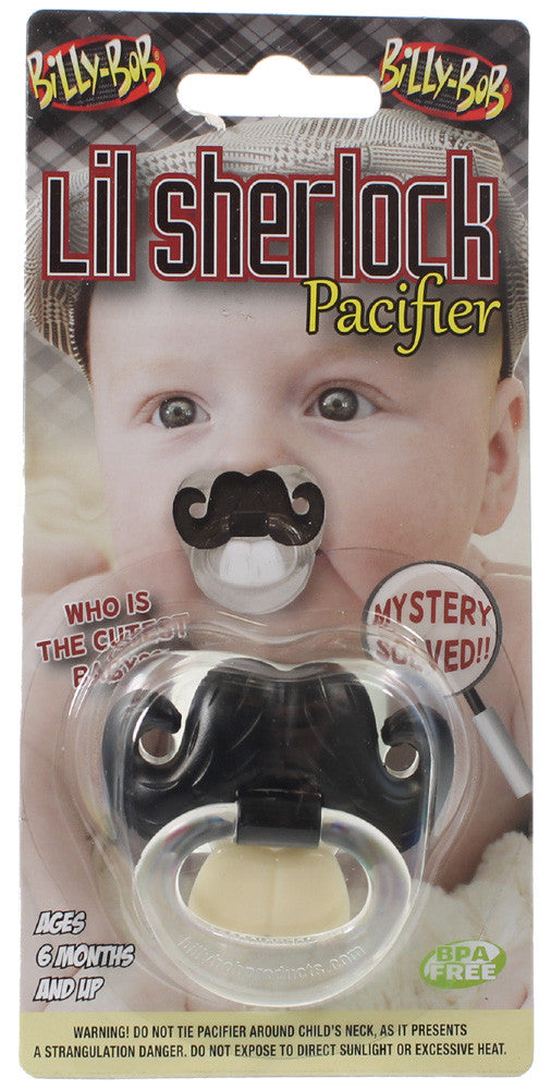 Billy Bob Lil Sherlock Baby Pacifier